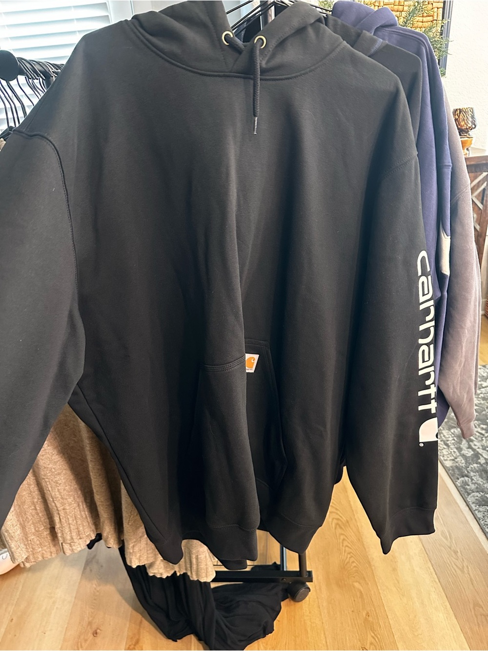 Carhartt Sweatshirt -new! Xxl
Black